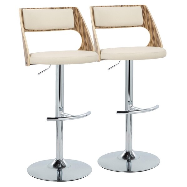 Carson Carrington Alingsas Adjustable Bar Stool - Set of 2