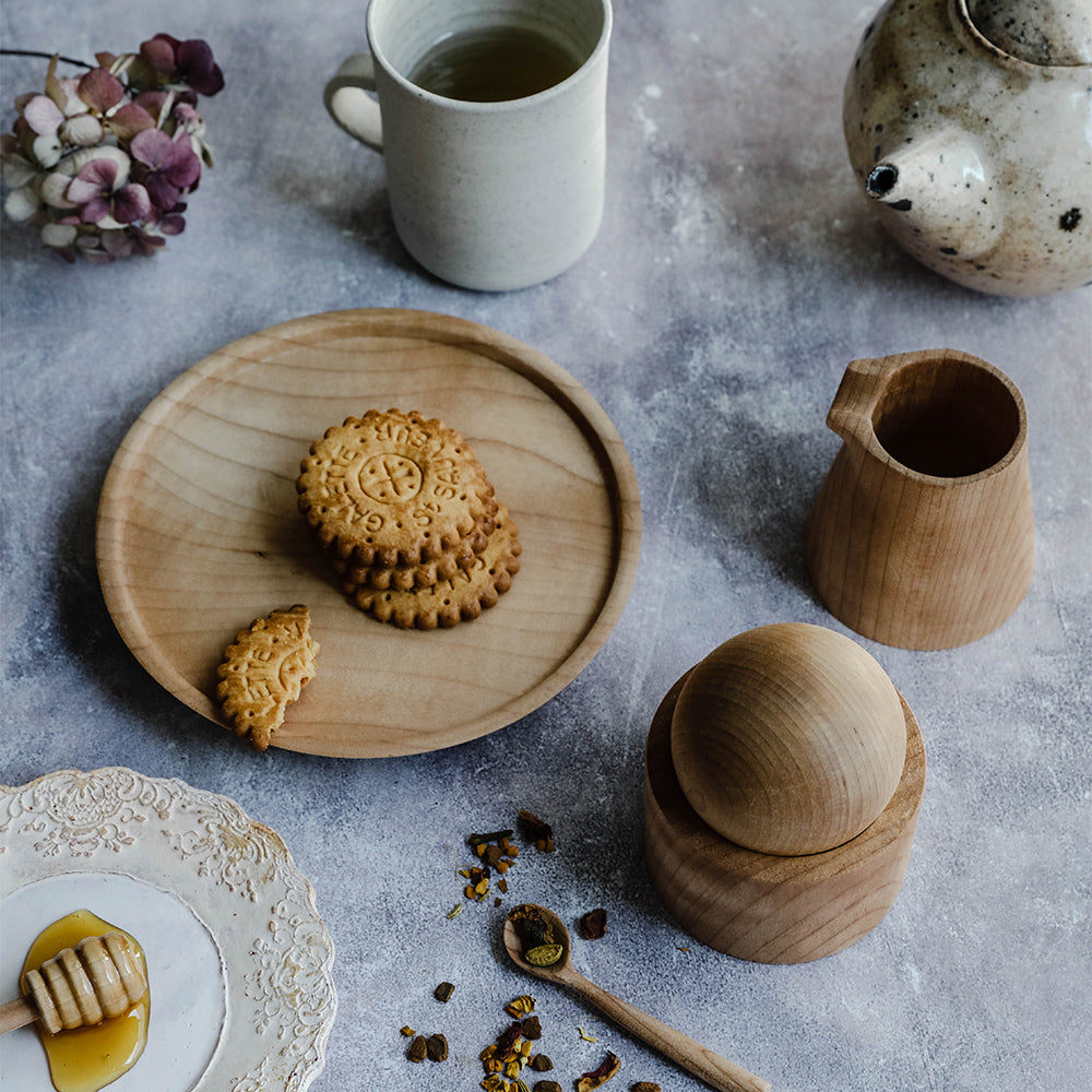 Wooden Tea Set