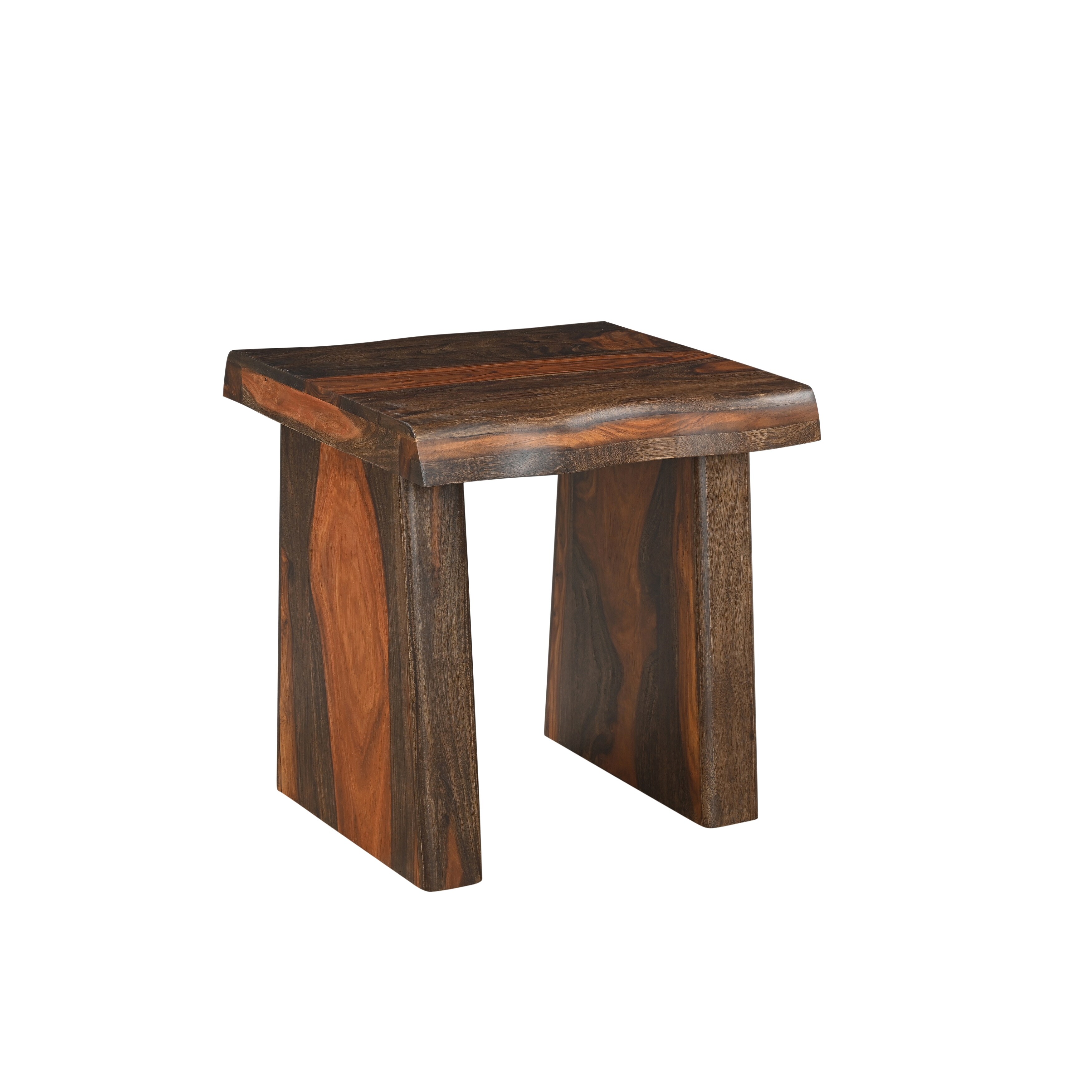 Avenue Live Edge Wood End Table