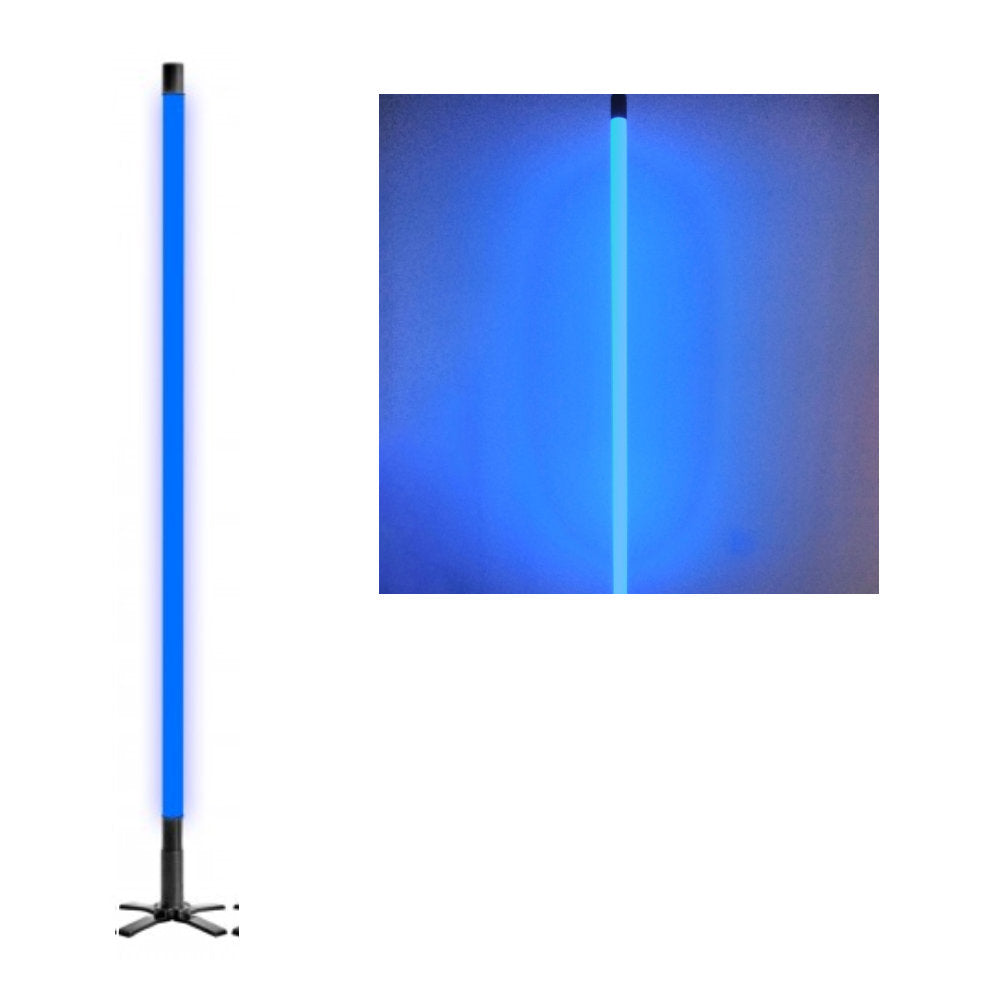 Febland LT34BL Blue Neon Tube Funky Slim Floor & Wall Lamp Light 137cm