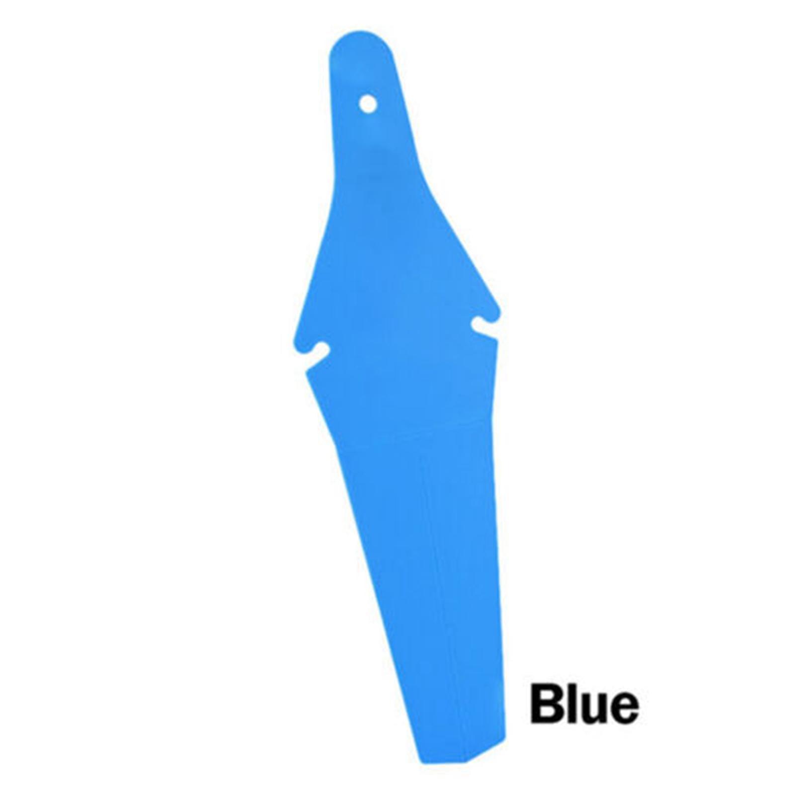 2x Bicycle Mudguard Easy To Install Riding Replacement Part Biking Saver Blue