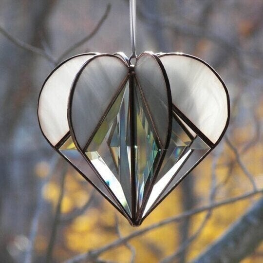 Early Valentine's Day sale-Stained Heart-shaped Suncatcher-BUY 2 FREE SHIPPING