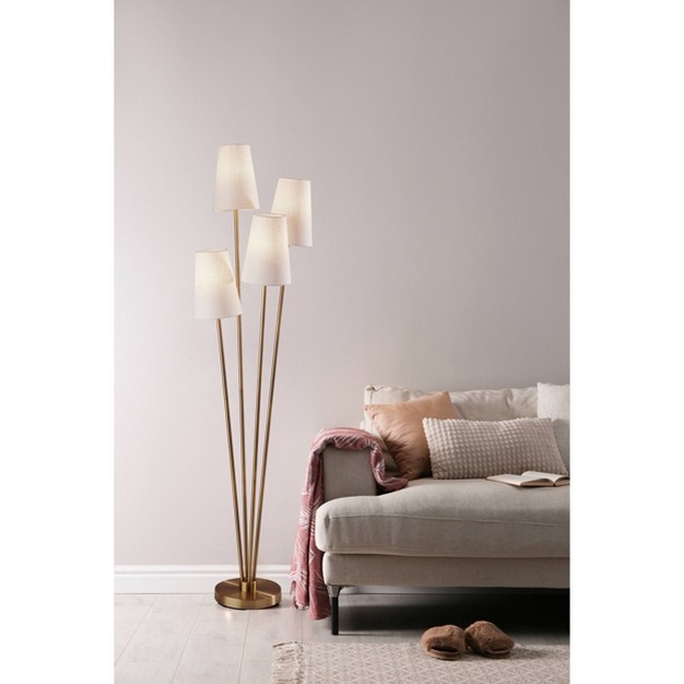 Wentworth Floor Lamp Natural Adesso