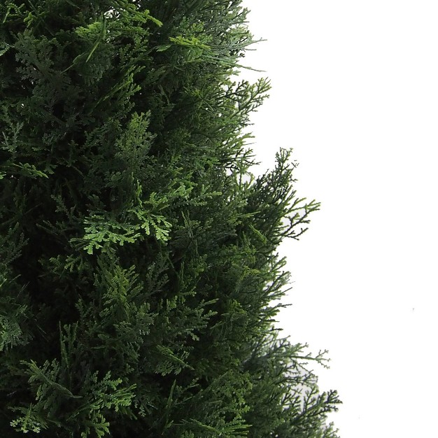 7' Artificial Potted Cedar Tree (uv) - Vickerman