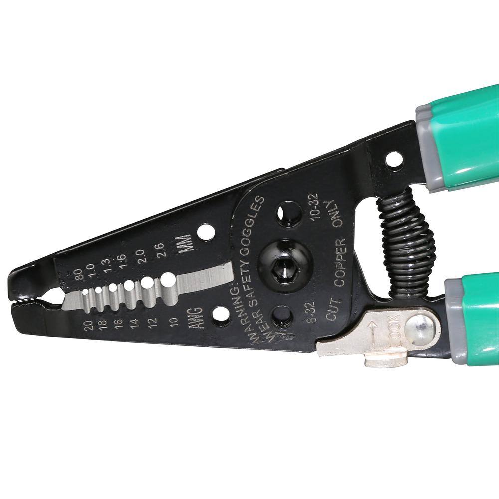 Commercial Electric 7 in. Wire Stripper and Cutter (2-Pieces) 06010T