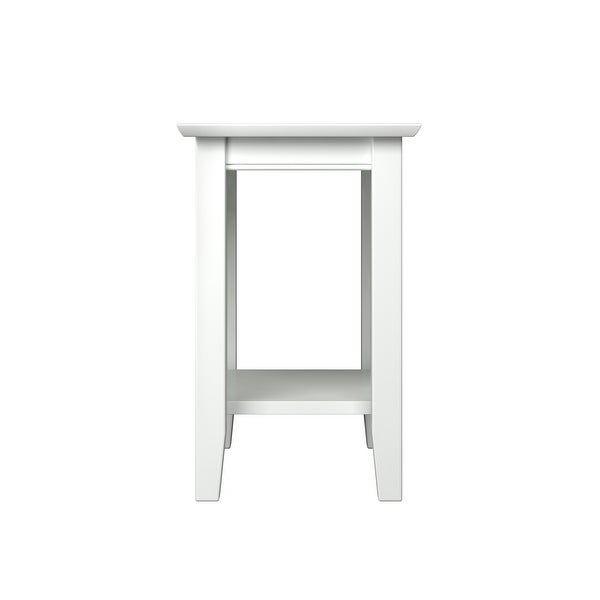 Nantucket Chair Side Table White