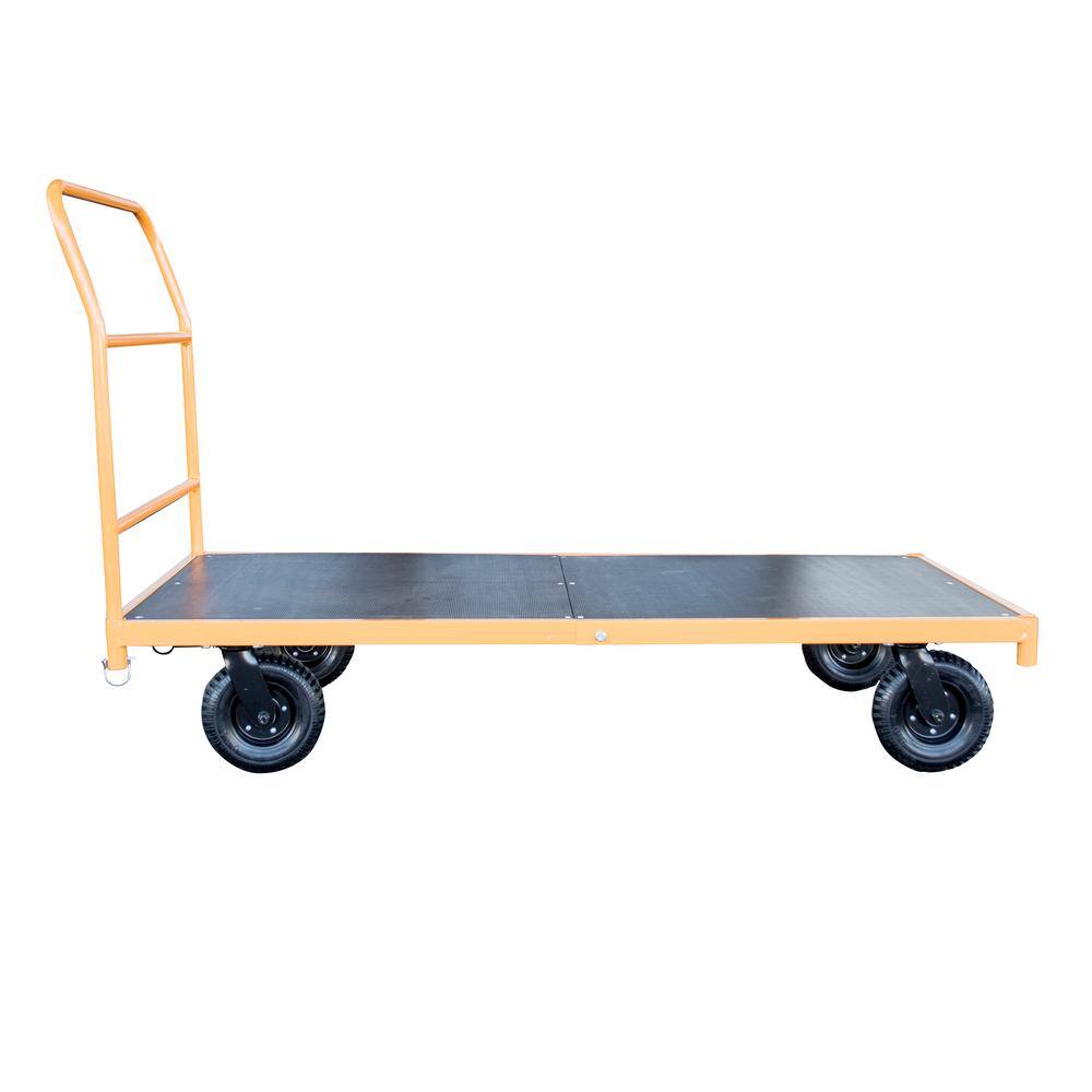 PRO-SERIES 750 lbs. 5 ft. Steel Platform Utility Cart 806465