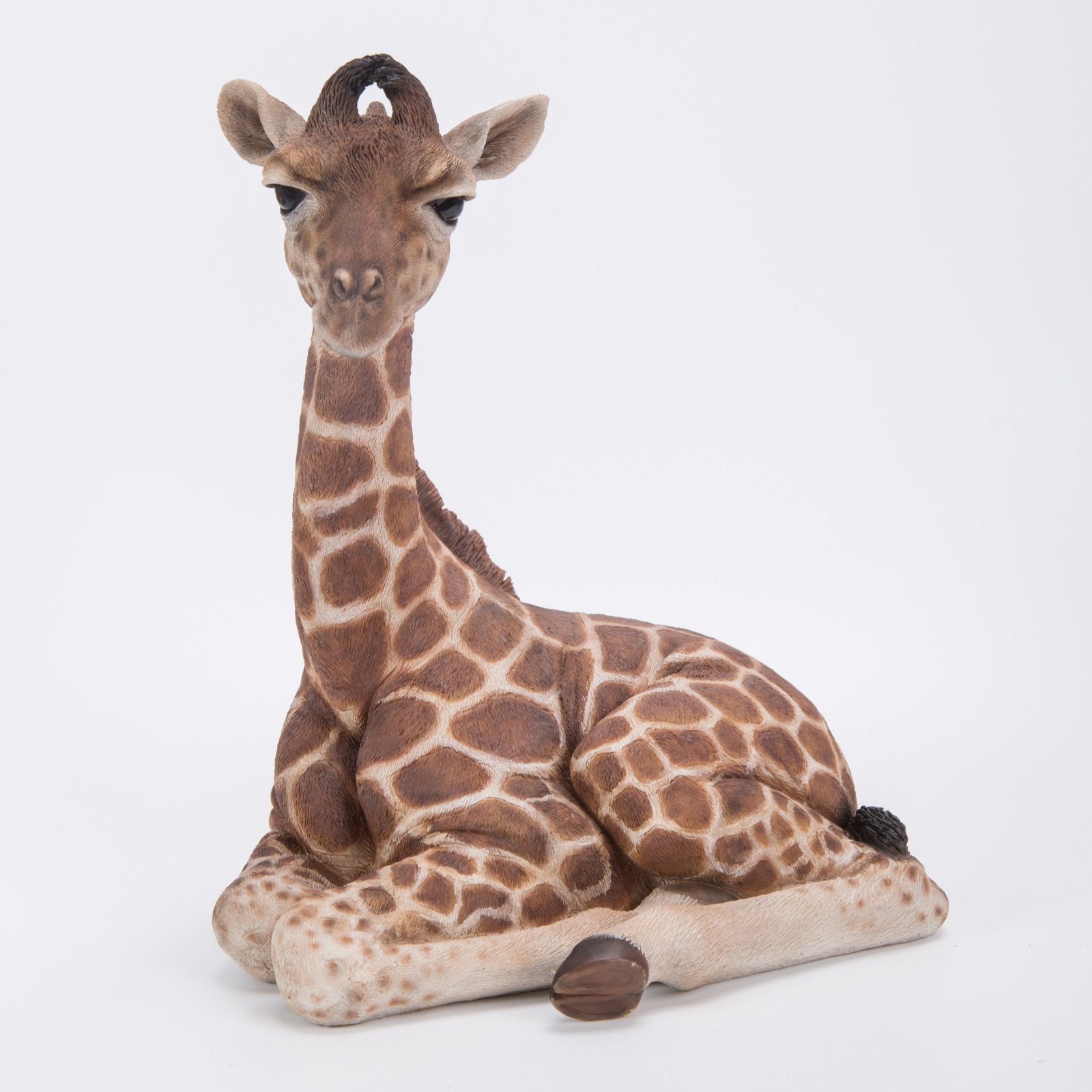 Hi-Line Gift 7" Giraffe Laying Down Garden Statue