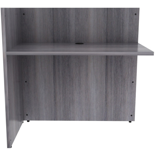 Lorell Weathered Charcoal Laminate Desking (18308)