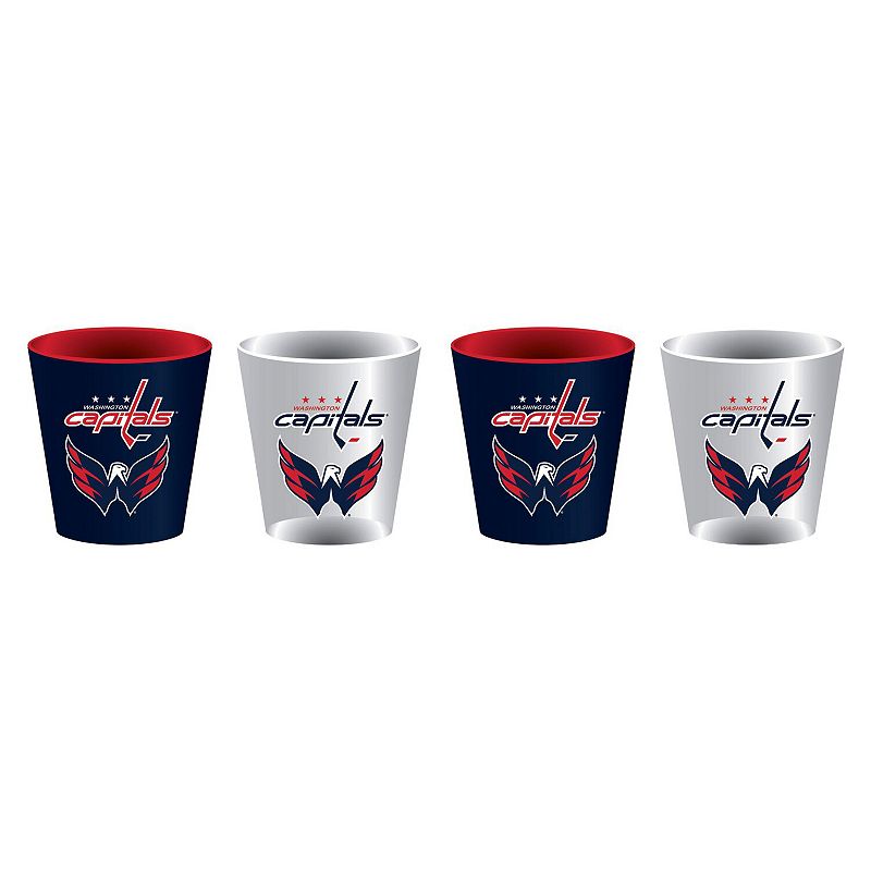 Washington Capitals Four-Pack Shot Glass Set