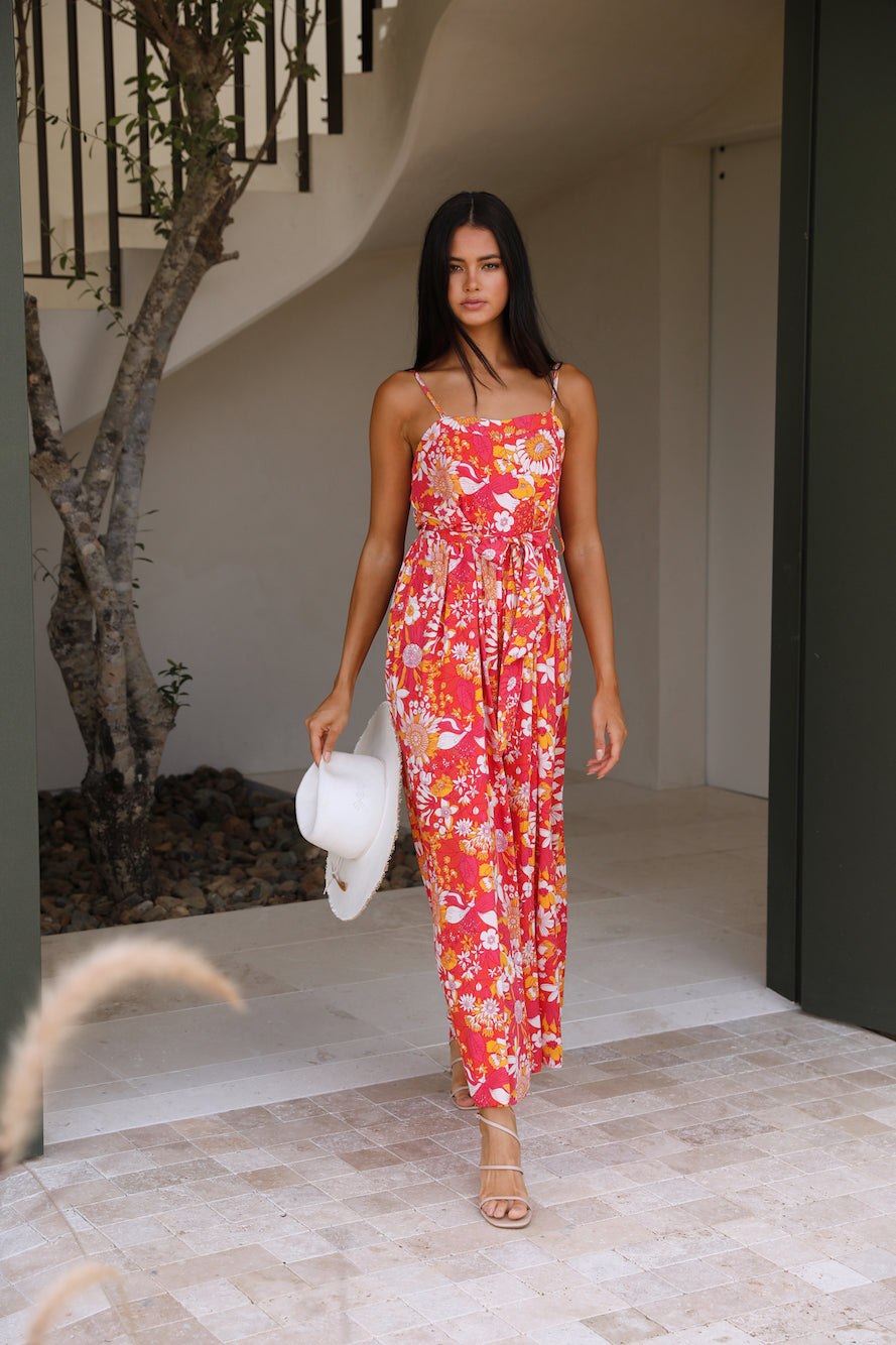 Not One To Forget Jumpsuit Floral