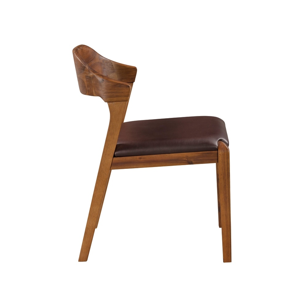 Rasmus Mid Century Wood Dining Chair