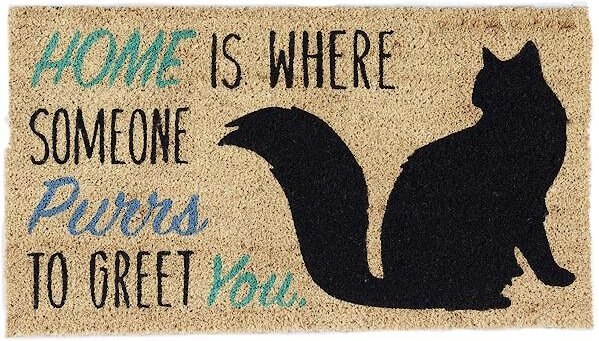 Design Imports Cat Doormat