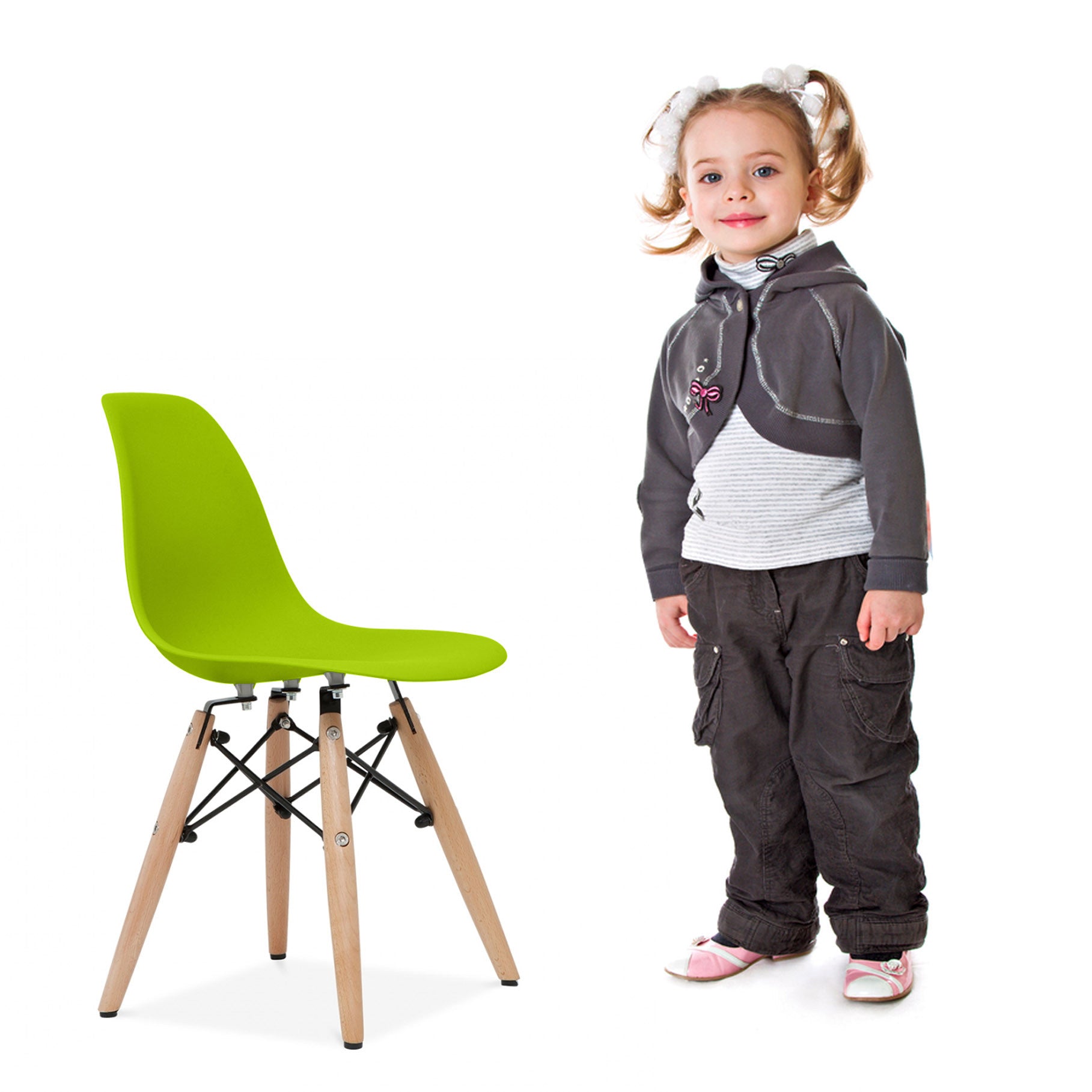 Kids Chair Plastic Pc-0117W-P