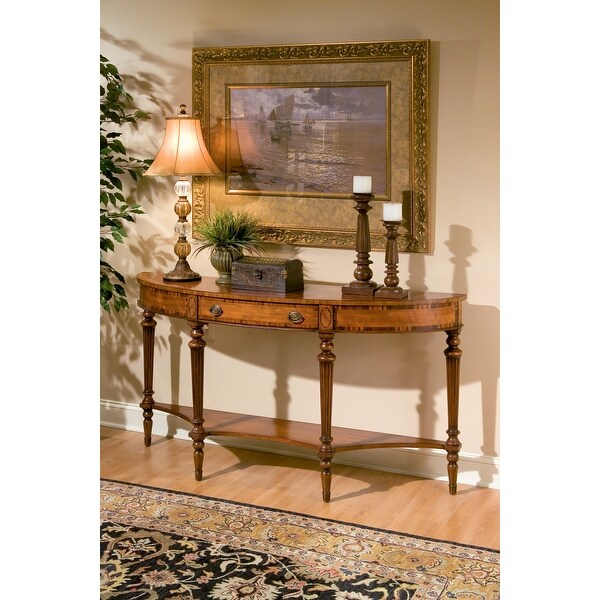 Butler Connoisseur's Demilune Console