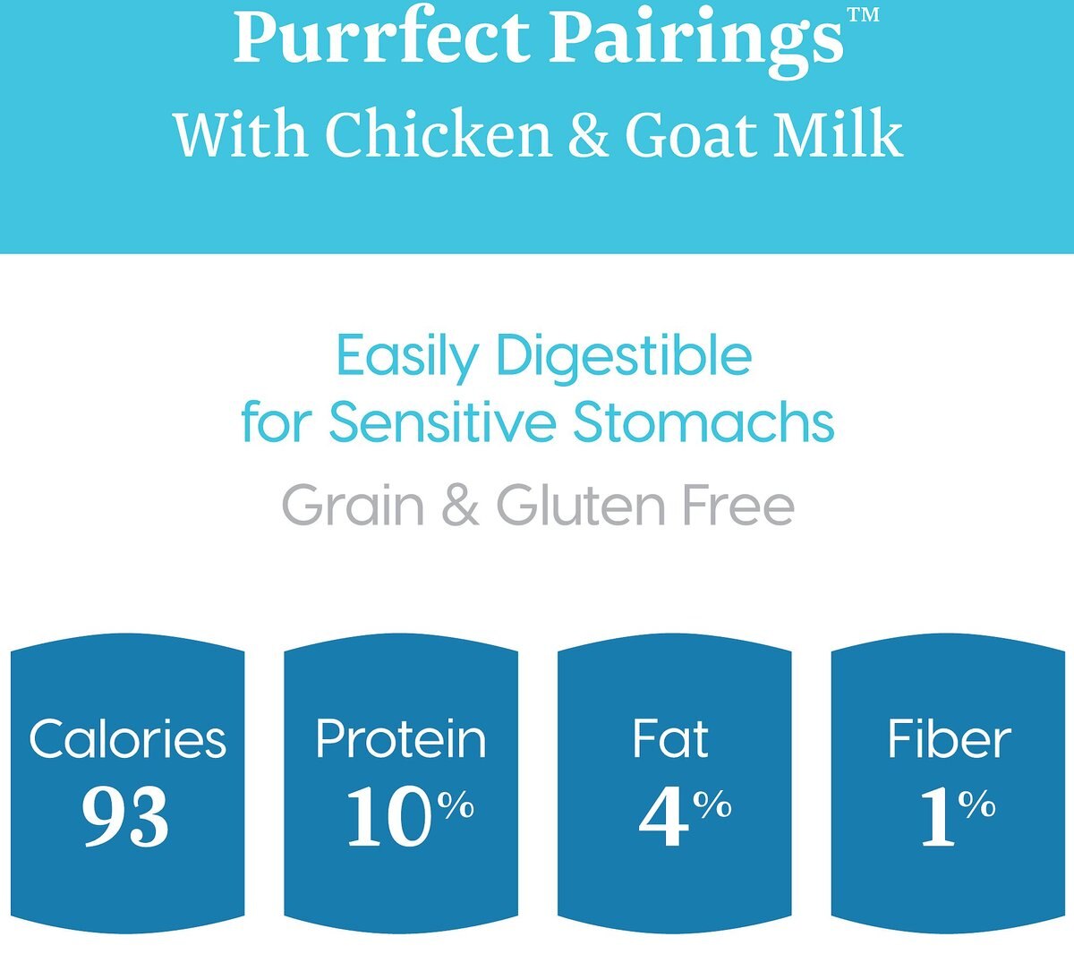 Solid Gold Purrfect Pairings Savory Mousse with Chicken and Goat Milk Grain-Free Cat Food Cups