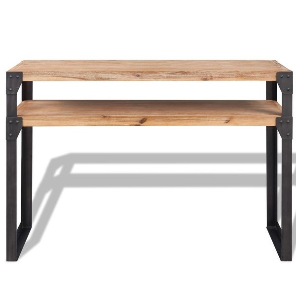 Console Table Solid Acacia Wood 47.2