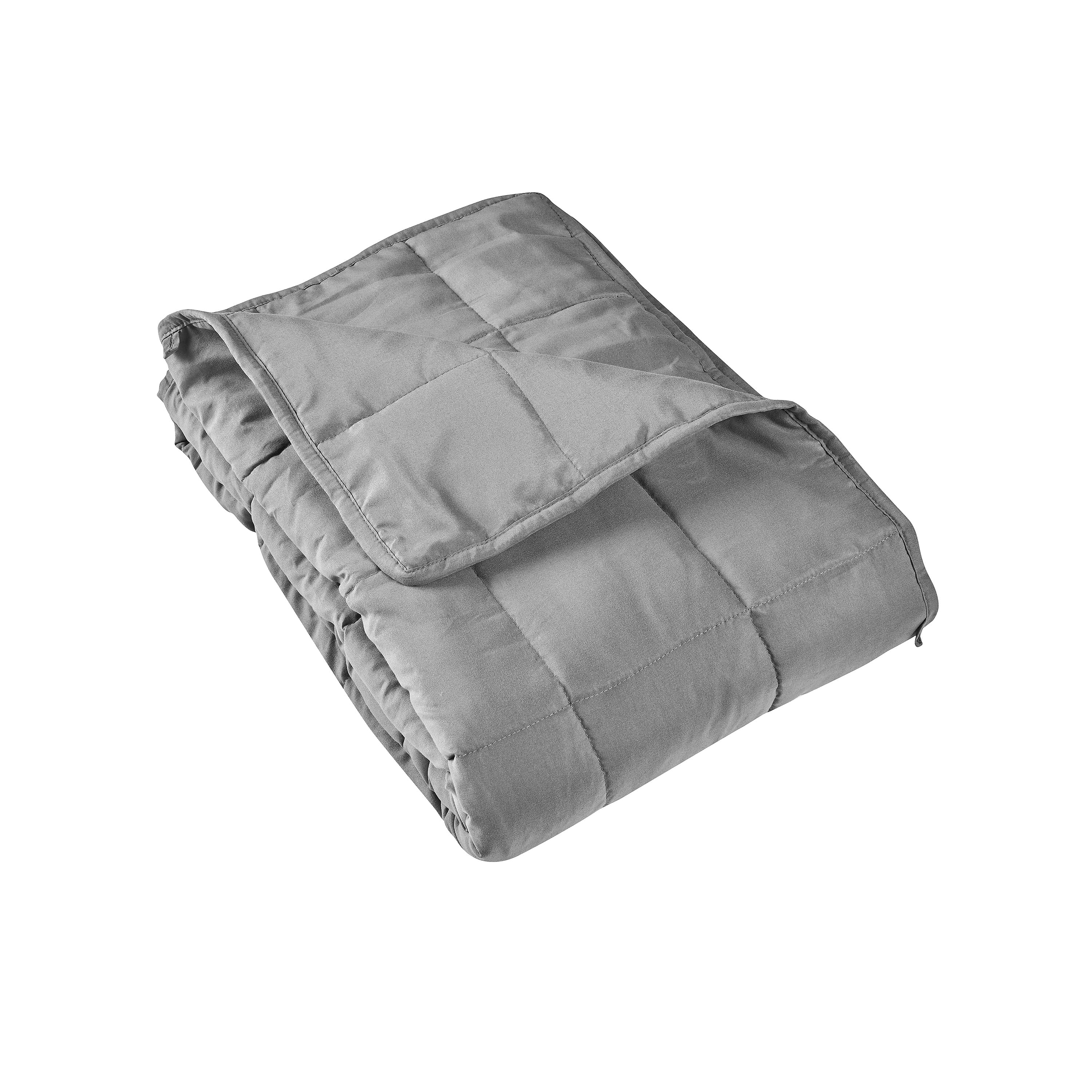 Tranquility Antimicrobial Quilted Weighted Blanket， 12LB