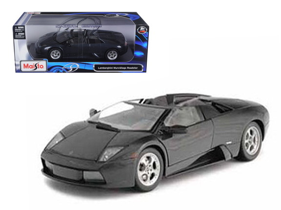 Maisto Lamborghini Murcielago Roadster Black 1/18 ...