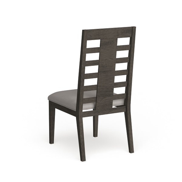 Copper Grove Tran Weathered Grey Dining Chairs (Set of 2)