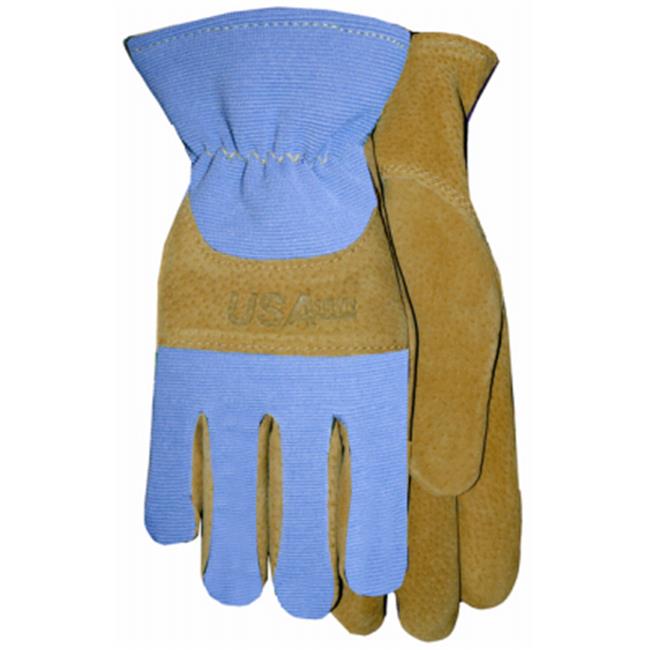 Midwest Quality Gloves 254213 Ladies Periwinkle Glove& Large