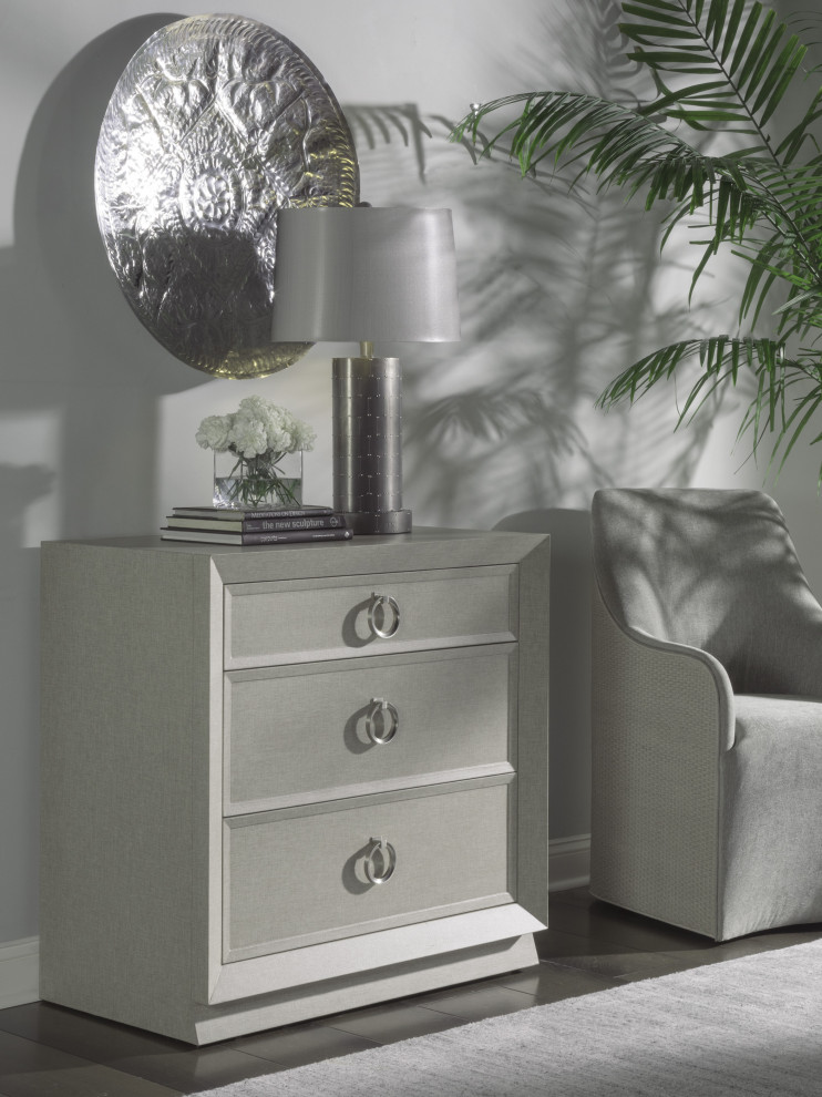 Zeitgeist Linen Hall Chest   Transitional   Accent Chests And Cabinets   by HedgeApple  Houzz