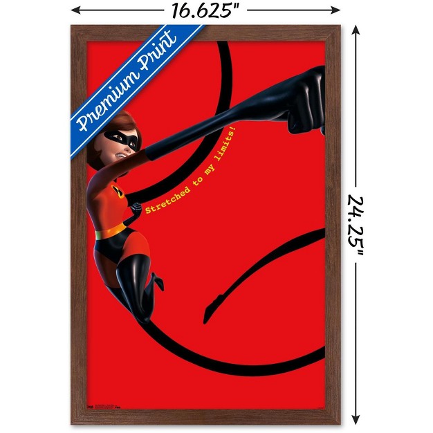 Trends International Disney Pixar The Incredibles 2 Mrs Incredible Framed Wall Poster Prints