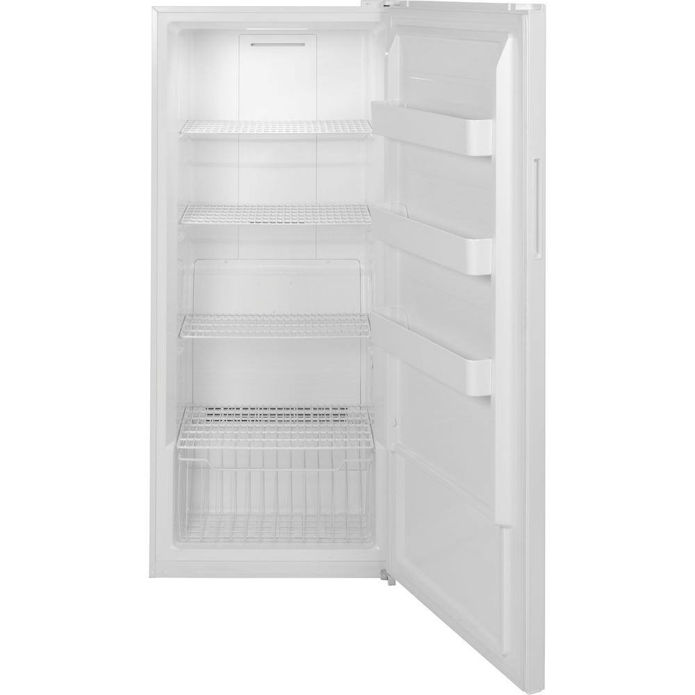 GE Garage Ready 21.3 cu. ft. Frost Free Defrost Upright Freezer in White FUF21QRRWW