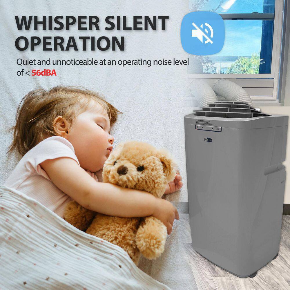 Whynter Eco-Friendly 13000 BTU Dual Hose Portable Air Conditioner with Dehumidifier ARC-131GD