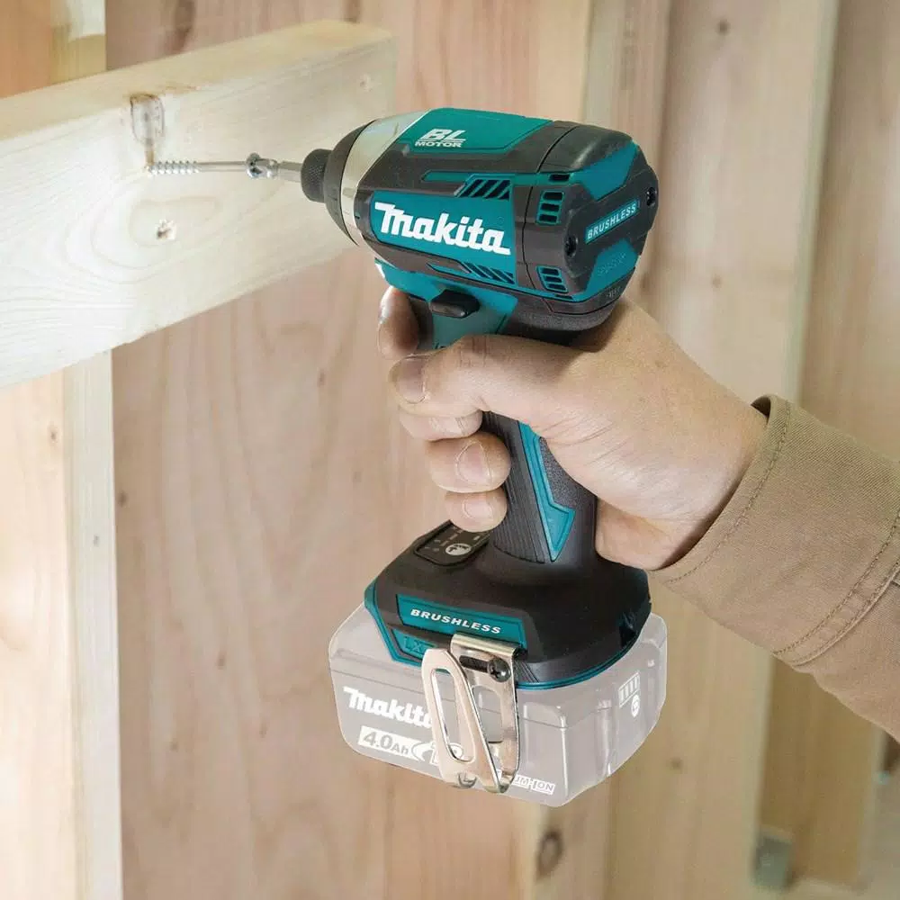 Makita 18-Volt LXT Brushless 3-Speed Impact Driver with ImpactXPS Insert Bit Holder and ImpactXPS 3 Pc. Socket Adapter Set and#8211; XDC Depot