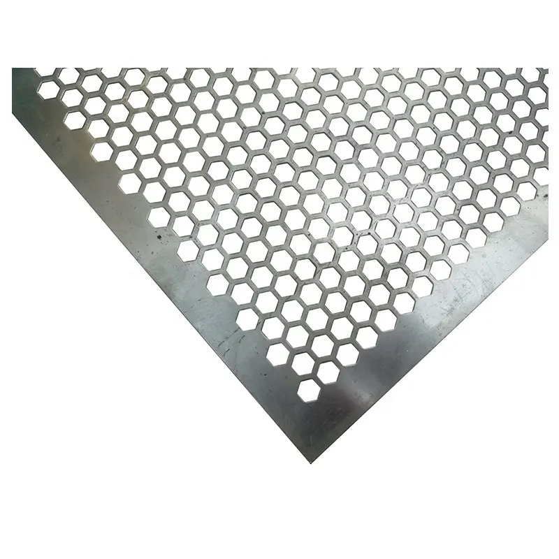 Perforate Punching Perforated Metal Sheet with Different Hole Shapes In stock