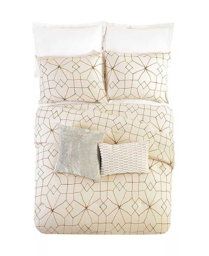 LEMIEUX ET CIE L'orient 3 Piece Duvet Set， Full Queen