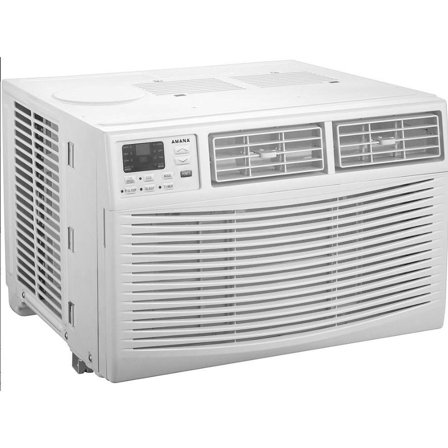 Amana 10,000 BTU Window Horizontal Air Conditioner with Remote Control AMAP101BW