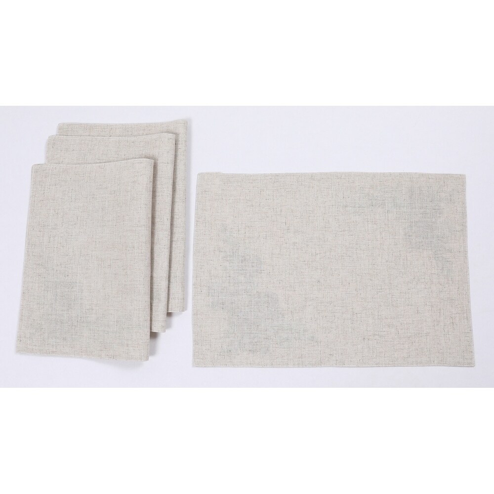 Merry Christmas Truck Embroidered Placemats 14 by 20 Inch  Set of 4