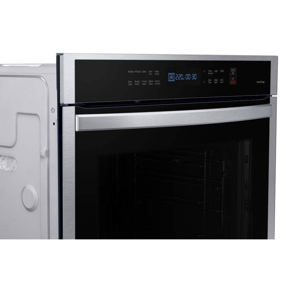  24 in. 3.1 cu. ft. Single Built-in Wall Oven with True Convection in Stainless Steel NV31T4551SS