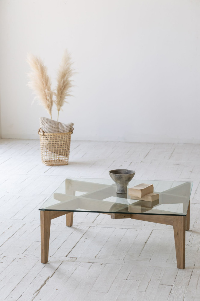 Cosimo Coffee Table  Brown   Transitional   Coffee Tables   by LH Imports  Houzz