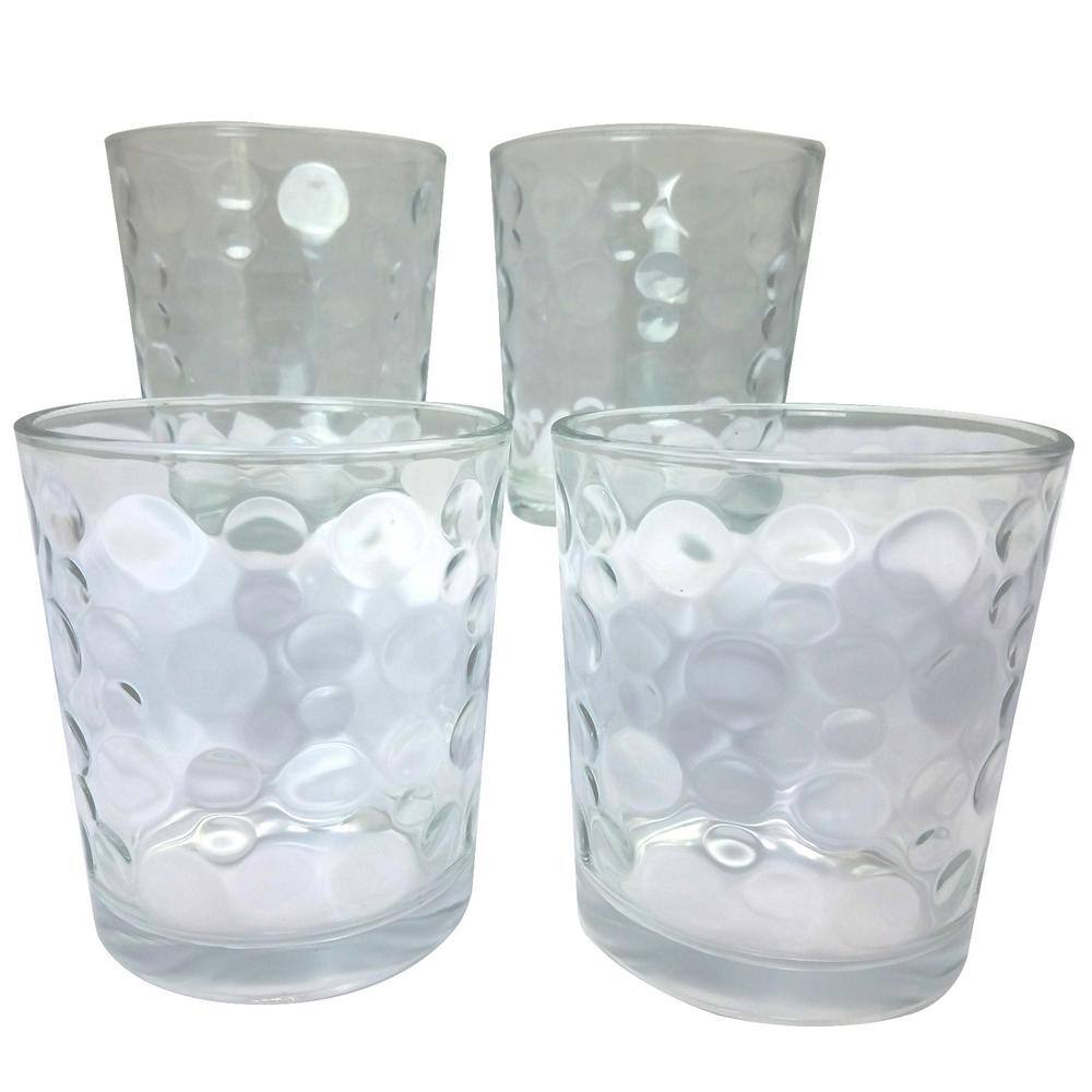 GIBSON HOME Great Foundations 4-Piece Glass Tumbler Set 985100628M