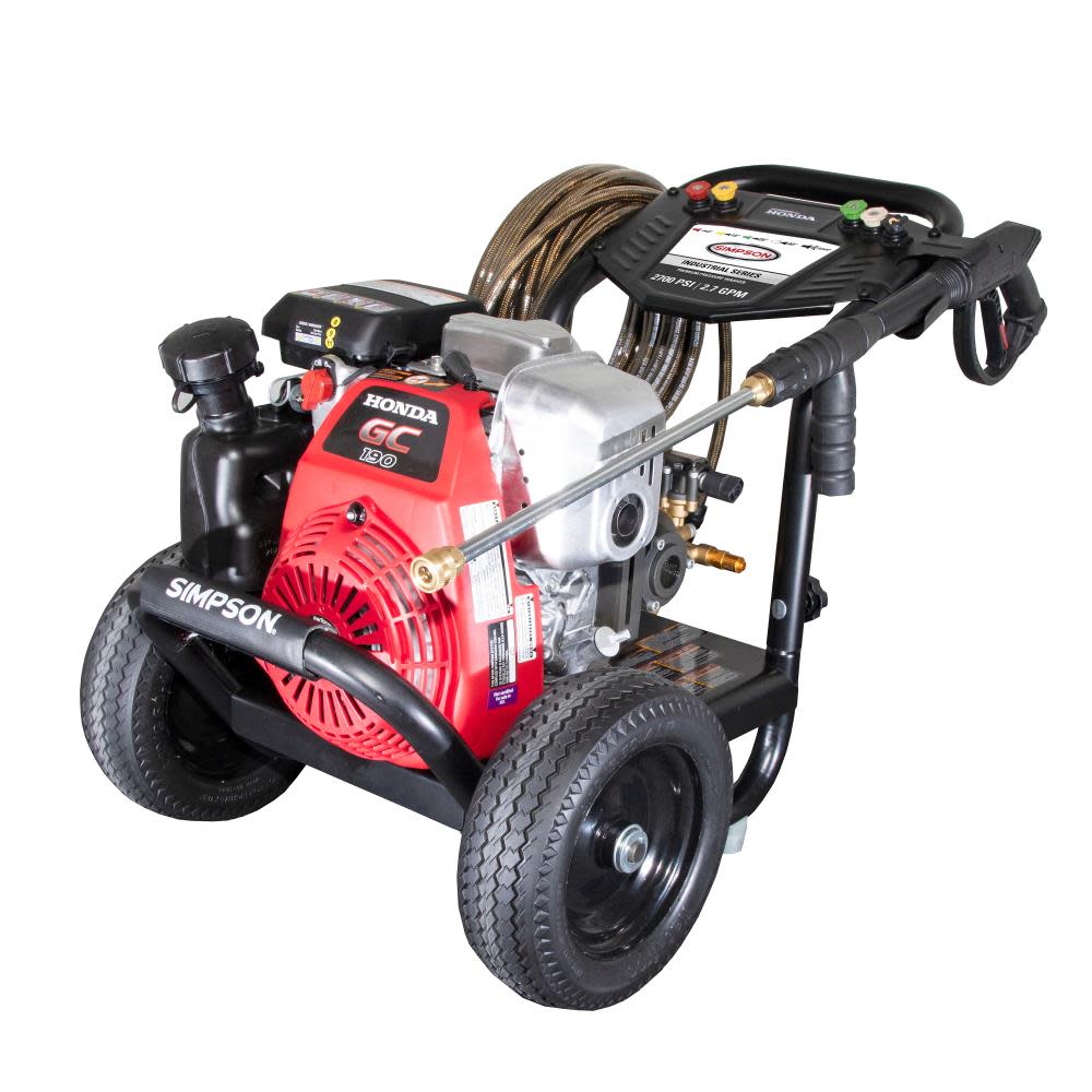 Industrial Pressure Washer 2700PSI 2.7GPM ; 49 State Certified ;