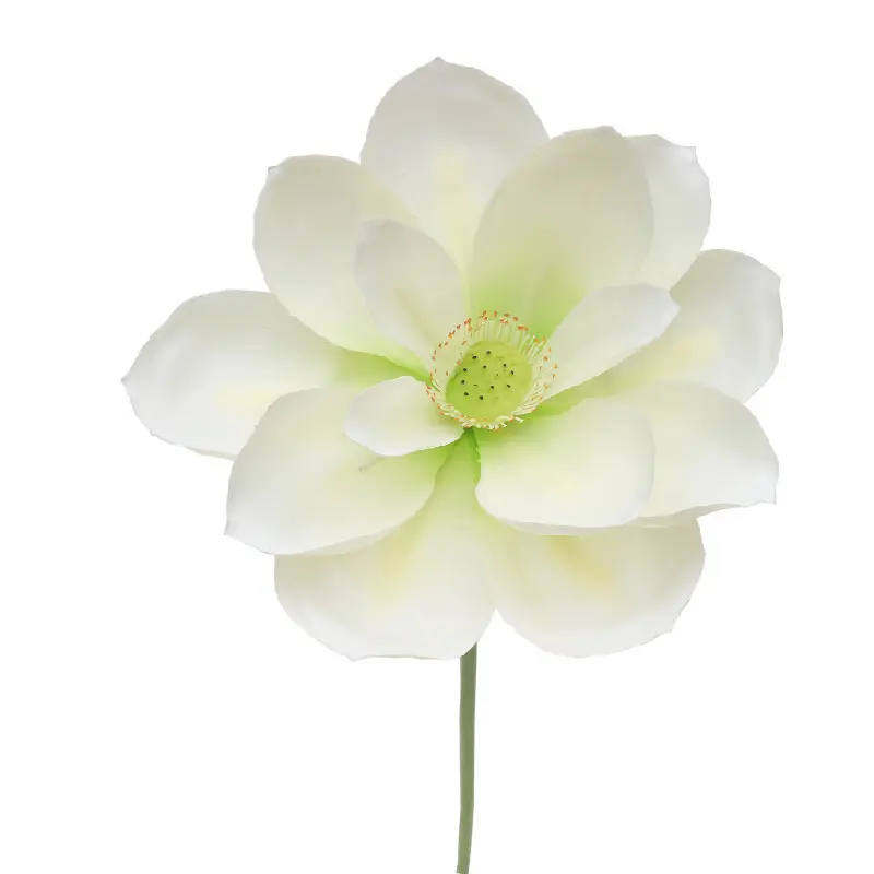 high quality plastic artificial flower lotus water lily garden home accessories decoration flower