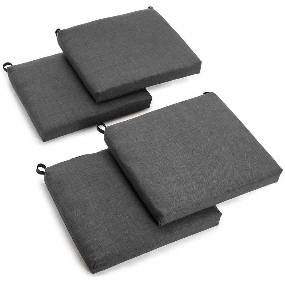 20 inch by 19 inch Outdoor Chair Cushions (Set of 4)   20 x 19