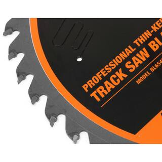 WEN 6.5 in. 42-Tooth Carbide-Tipped Thin-Kerf Professional ATAFR Track Saw Blade BL6542