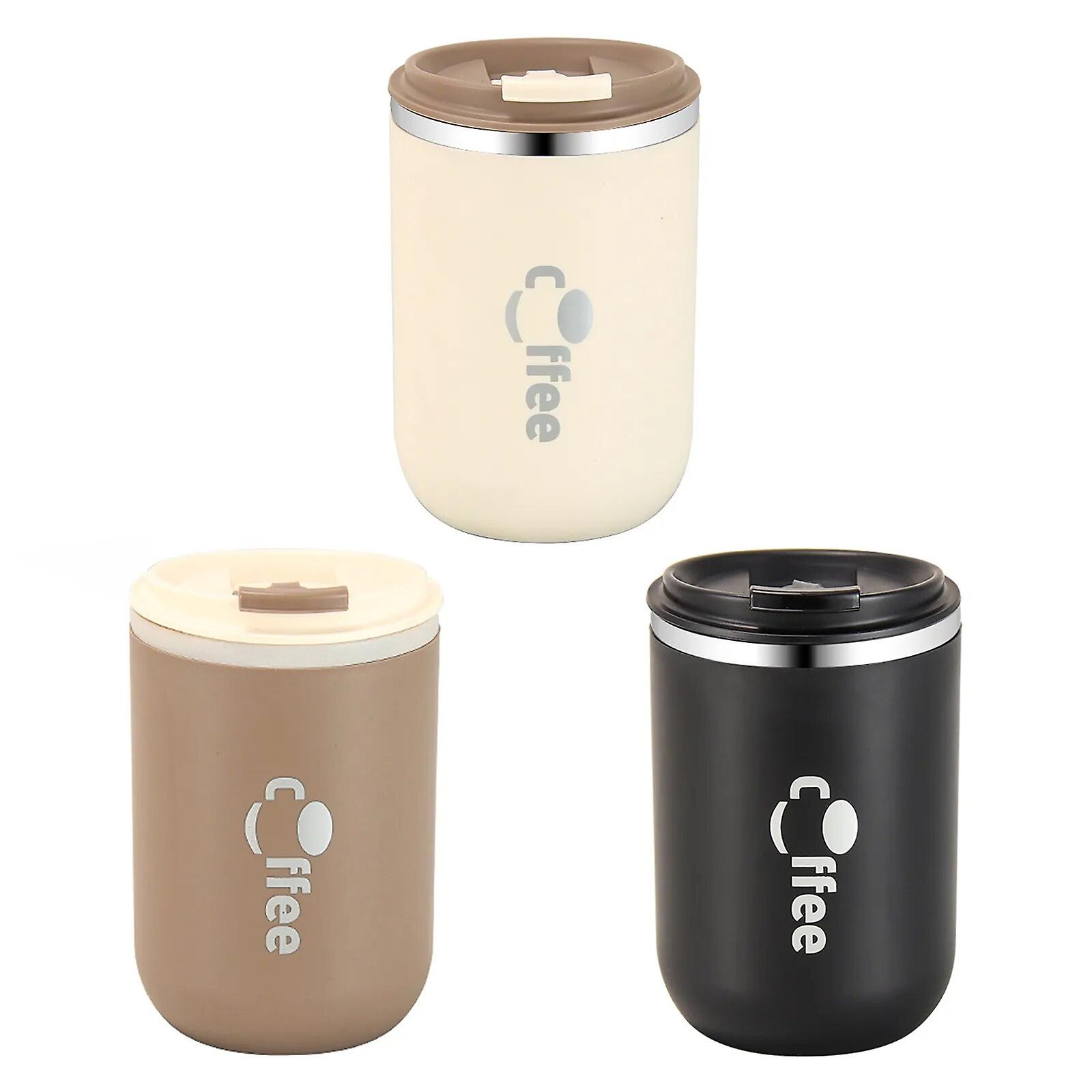 Coffee Cup Double-layer Thermal Insulation Thermos Cup Vacuum Insulation Easy To Carry Suitable For Home Or Gift