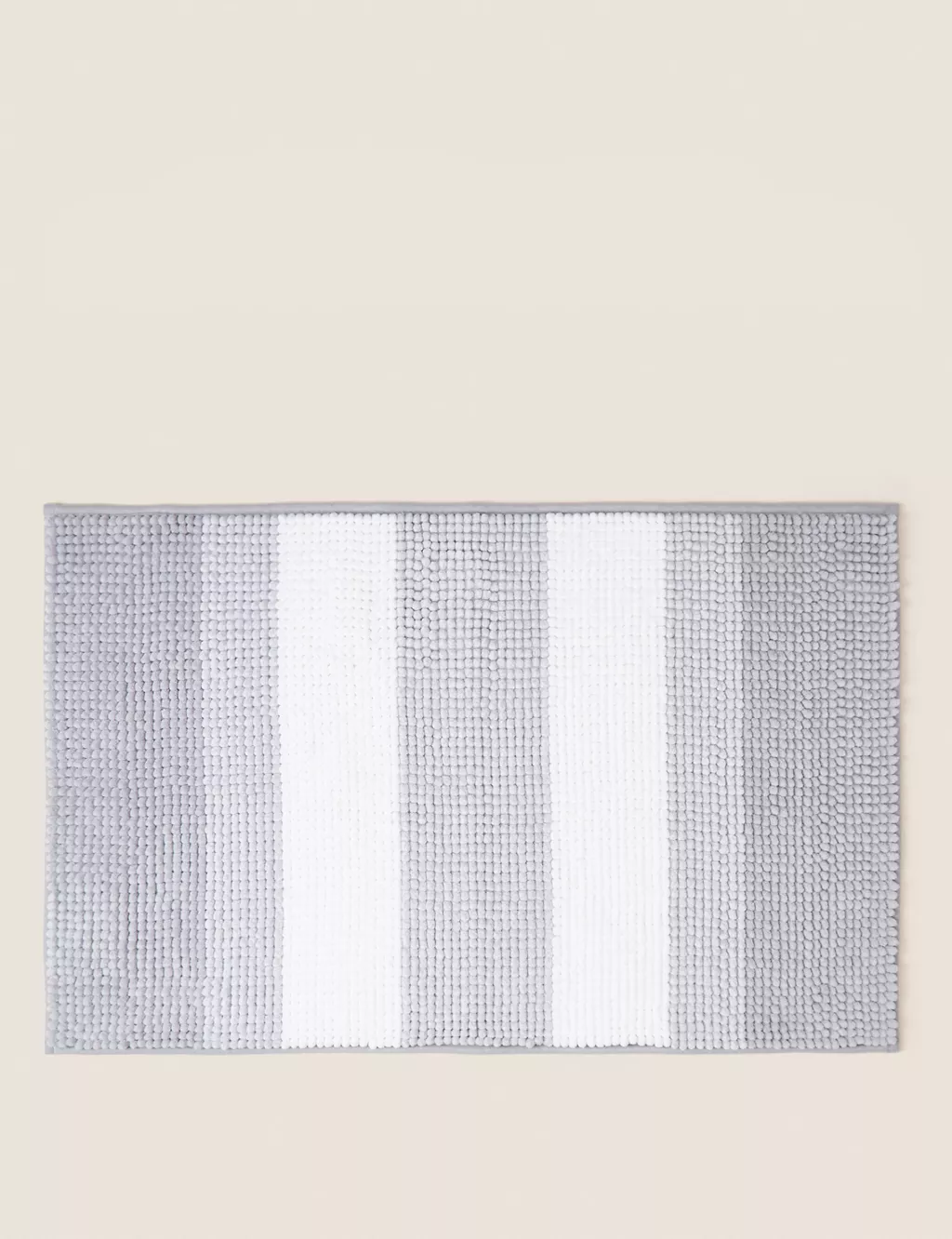 Bobble Striped Bath Mat