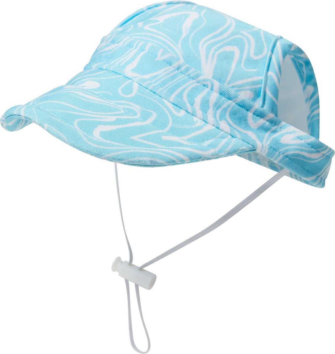 Frisco Blue Ocean Waves 30 + UPF Dog and Cat Beach Cap