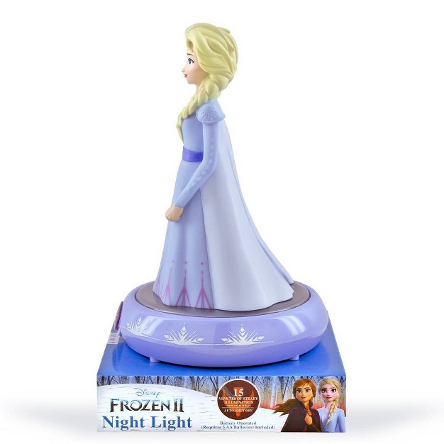 Frozen 2 Elsa Led Nightlight Purple