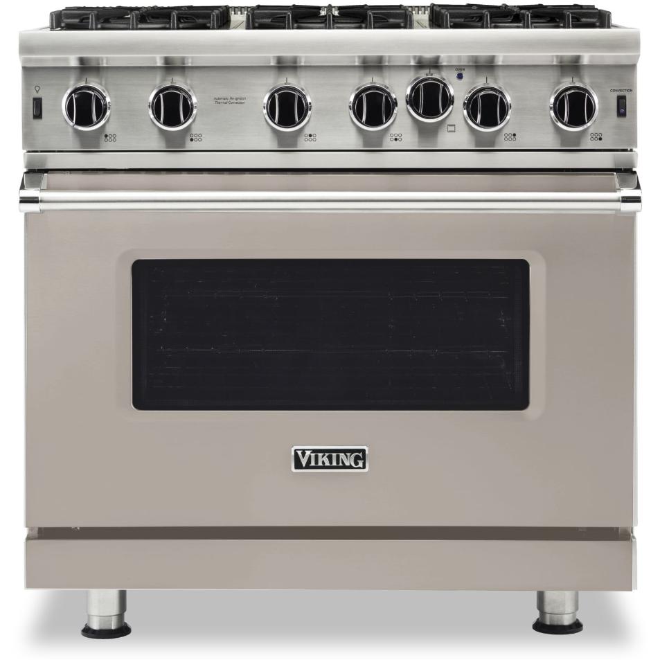 Viking 36-inch, 5.1 cu.ft. Freestanding Gas Range with Convection Technology VGIC5362-6BPG