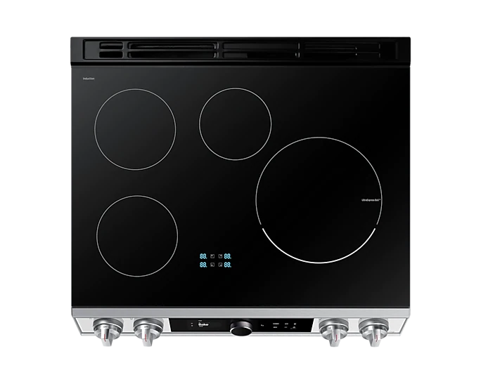 NE63BB891112AC 30quot 63 cu Ft Smart Induction Slidein True C