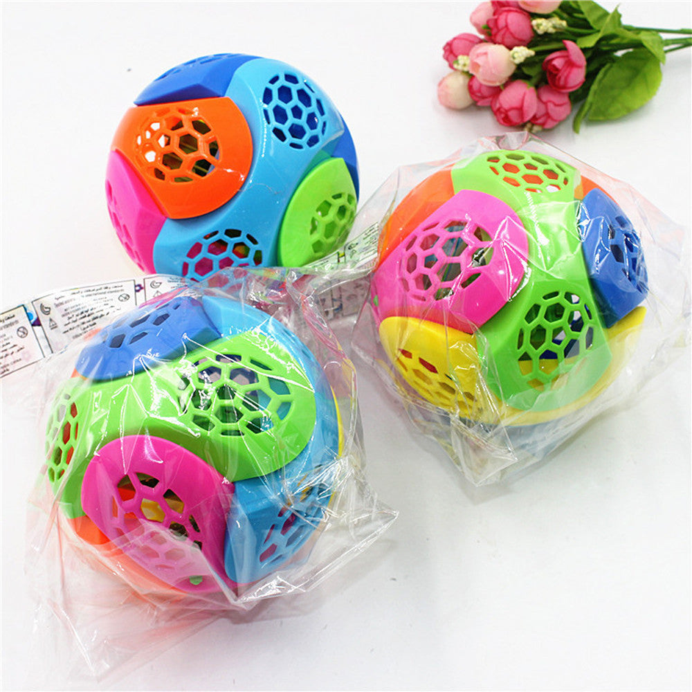 Education Fashion Music New Light-Up Ball Flash Kid Creative Puzzle Electric Bouncing Toy Pool Toys For Toddlers 1-3 Other Multicolor