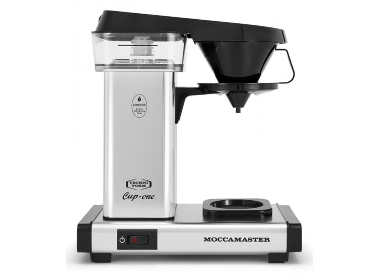 Technivorm Moccamaster Cup-One Single Cup Polished Silver Coffee Maker