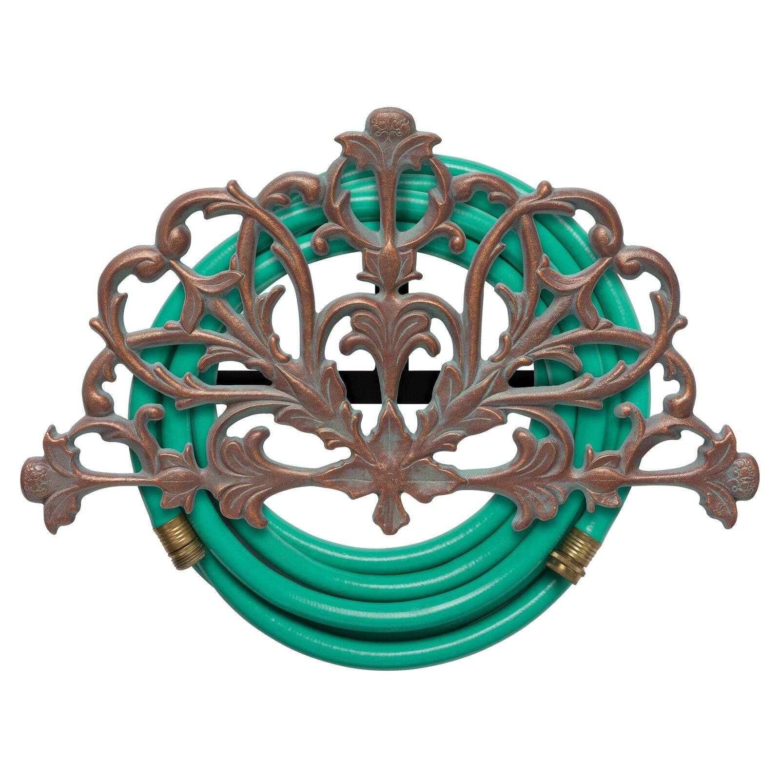 Whitehall Aluminum Filigree Garden Hose Holder